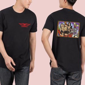 Aerosmith Merry Christmas 2023 Fan Gifts Two Sides Classic T-Shirt