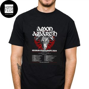 Amon Amarth Heidrun Over Europe 2024 Fan Gifts Classic T-Shirt