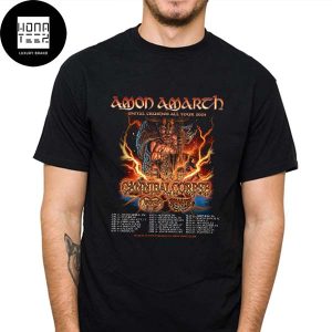 Amon Amarth Metal Crushes All Tour Vikings Of North America 2024 Fan Gifts Classic T-Shirt