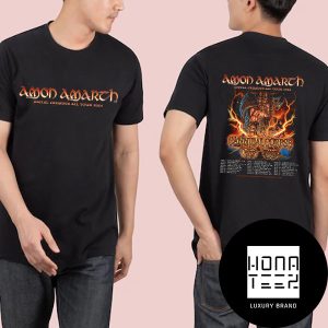 Amon Amarth Metal Crushes All Tour Vikings Of North America 2024 Fan Gifts Two Sides Classic T-Shirt