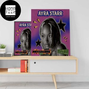 Ayra Starr Nativeland 2023 December 22 2023 Lagos Fan Gifts Home Decor Poster Canvas