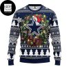 Dallas Cowboys Light Up 2023 Ugly Christmas Sweater