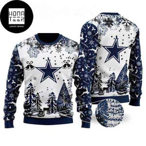 Dallas Cowboys Special Xmas Signature 2023 Ugly Christmas Sweater