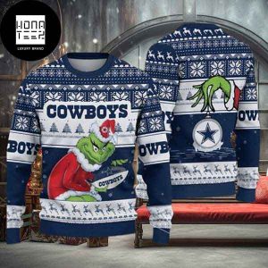 Dallas Cowboys X Grinch Stolen 2023 Ugly Christmas