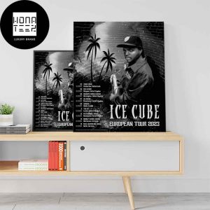 Ice Cube European Tour 2023 Fan Gifts Home Decor Poster Canvas