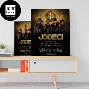 Jodeci The Show The After Party The Vegas Residency 2024 Fan Gifts Home Decor Poster Canvas
