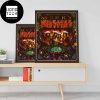 Megadeth Wishing You A Merry Christmas Fan Gifts Home Decor Poster Canvas