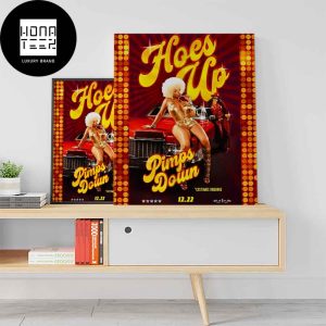 Latto Hoes Up Pimps Down December 22 2023 Fan Gifts Home Decor Poster Canvas