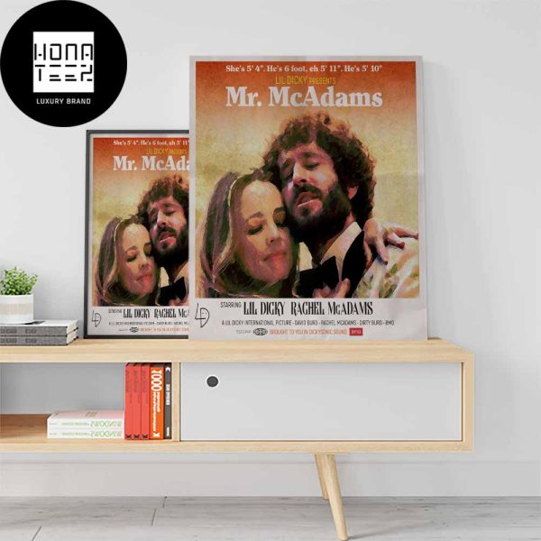 Lil Dicky Mr McAdams Fan Gifts Home Decor Poster Canvas