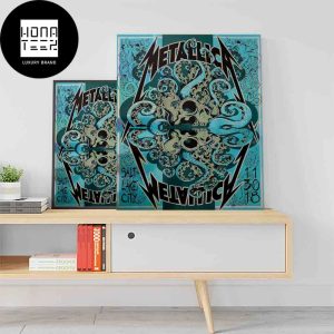 Metallica Salt Lake City 30 November Fan Gifts Home Decor Poster Canvas