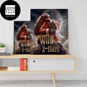 Powerwolf The Wolves Wish You Wild X-mas Fan Gifts Home Decor Poster Canvas