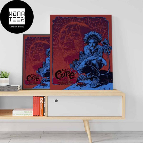 The Cure December 7 2023 Asuncion Paraguay Fan Gifts Home Decor Poster Canvas