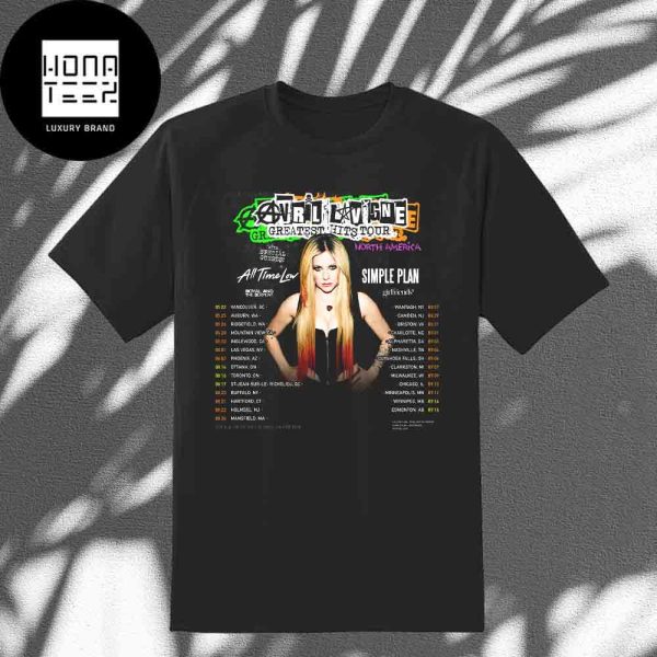 Avril Lavigne Greatest Hits Tour Date 2024 North America Fan Gifts Classic T-Shirt