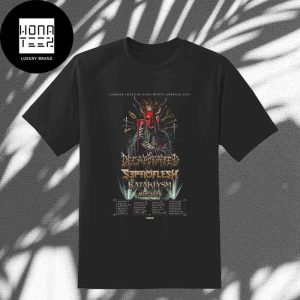 Cancer Culture Over North America 2024 Tour Date Decapitated and Septicflesh Fan Gifts Classic T-Shirt