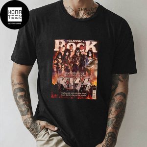 Classic Rock Mag Kiss Band Feb 2024 Fan Gifts Classic T-Shirt
