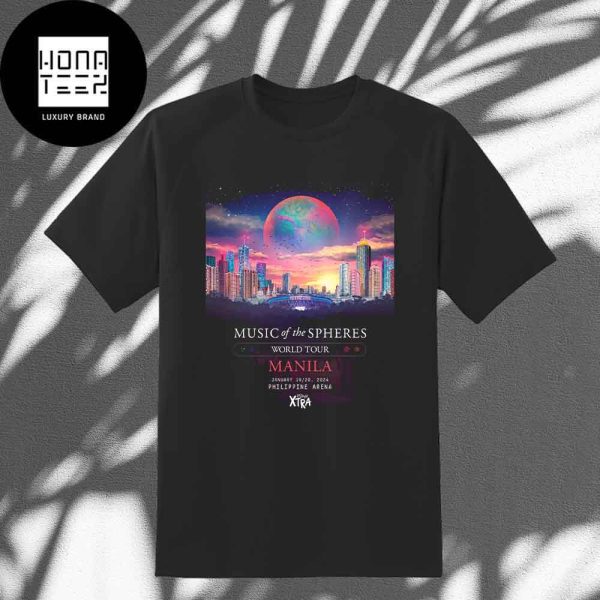 Coldplay Music Of The Spheres World Tour Manila January 19-20 2024 Philippine Arena Fan Gifts Classic T-Shirt
