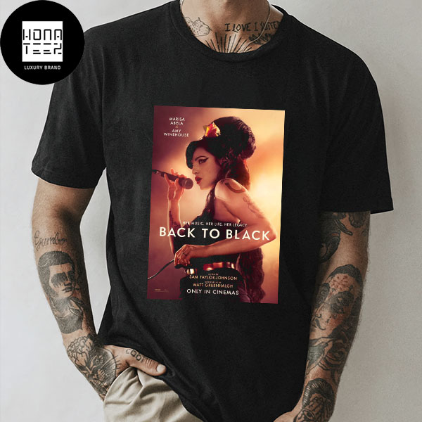Film Poster For The Amy Winehouse Biopic Back To Black Starring Marisa Abela Fan Gifts Classic T-Shirt