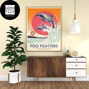 Foo Fighters Tour 24 January 2024 New Zealand Apollo Projects Stadium Fan Gifts Home Decor Poster Canvas