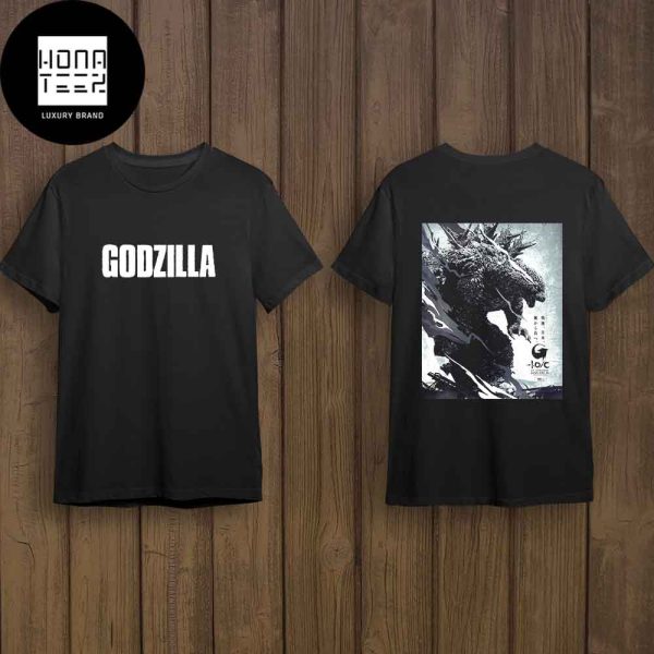Godzilla Minus One New Poster Black And White 2024 Fan Gifts Two Sides Classic T-Shirt