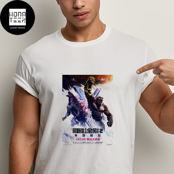 Godzilla x Kong The New Empire New Poster Release Rate March 29 2024 Fan Gifts Classic T-Shirt