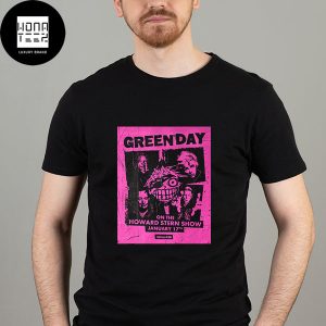 Green Day On The Howard Stern Show January 17th 2024 Fan Gifts Classic T-Shirt