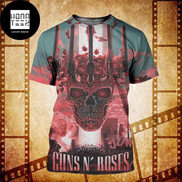 Guns N Roses Welcome To The Jungle Fan Gifts All Over Print Shirt