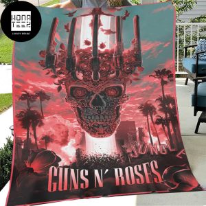 Guns N Roses Wellcome To The Jungle Fan Gifts Fleece Blanket