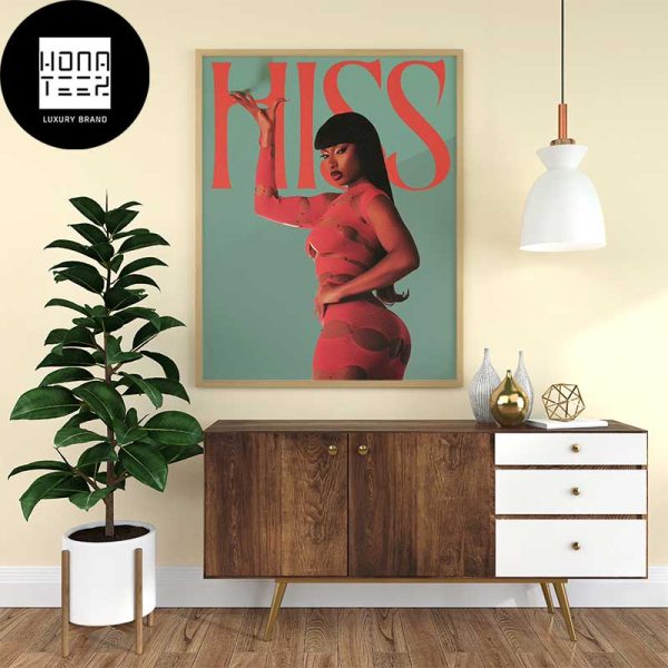 Megan Thee Stallion New Single Hiss Janury 26 2024 Fan Gifts Home Decor Poster Canvas