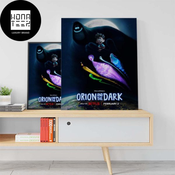 Orion And The Dark Is Coming To Netflix February 02 2024 Fan Gifts Home Decor Poster Canvas