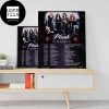 Disturbed Take Back Your Life Tour 2024 Continues Across The USA Next Week Fan Gifts Home Decor Poster Canvas