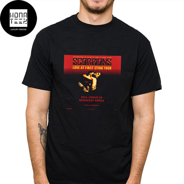 Scorpions Love At First Sting Tour 29 June 2024 Budapest Hungary Fan Gifts Classic T-Shirt