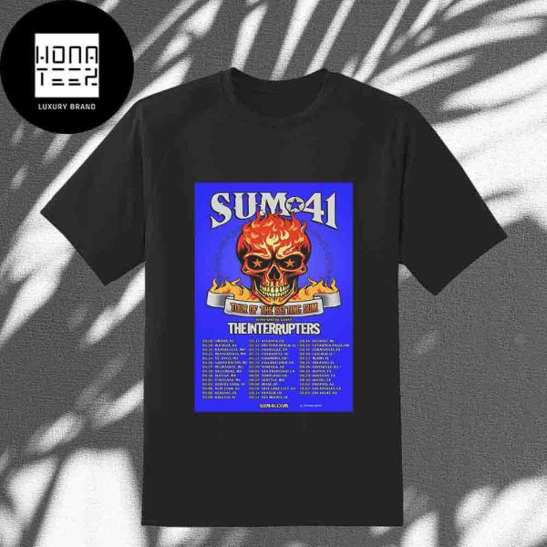 Sum 41 Tour Of The Setting Sum 2024 Tour Date Fan Gifts Classic T-Shirt