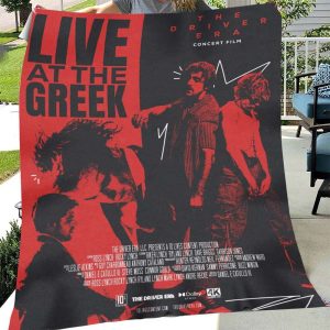 The Driver Era Live At The Greek Concert Film Fan Gifts Fleece Blanket