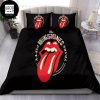 The Rolling Stones Angie Red And Black Fan Gifts Queen Bedding Set