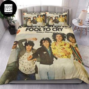 The Rolling Stones Fool To Cry Crazy Mama Fan Gifts King Bedding Set