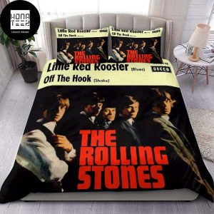 The Rolling Stones Little Red Rooster Off The Hook Fan Gifts King Bedding Set