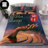 The Rolling Stones She Is A Rainbow Fan Gifts Queen Bedding Set