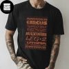 Travis Scott The Circus Maximus Tour 2024 Leg 2 Utopia With Special Guests Fan Gifts Two Sides Classic T-Shirt