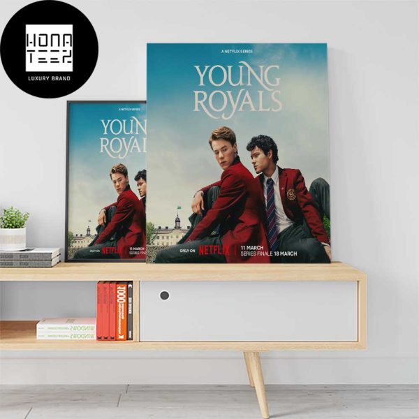 Young Royals Wilhelm and Simon Premieres March 11 2024 Fan Gift Home Decor Poster Canvas