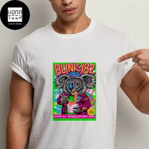 Blink-182 Show Brisbane Entertainment Centre QLD Feb 19 2024 Fan Gifts Classic T-Shirt