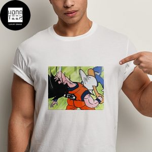 Donald Smacking Goku Meme Funny Fan Gifts Classic Shirt