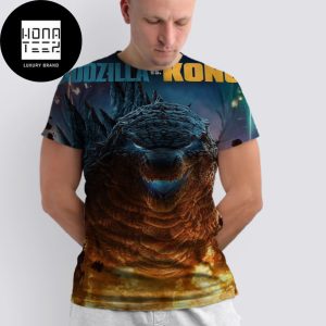 Godzilla vs Kong One Will Fall Godzilla Main Fan Gifts All Over Print Shirt