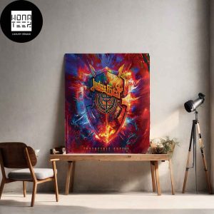 Judas Priest Invincible Shield New Album Fan Gifts Home Decor Poster Canvas
