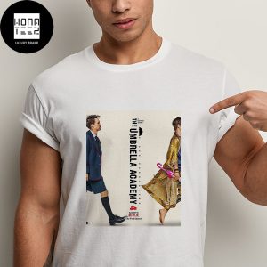 Klaus Hargreeves With Little Pink Umbrella The Final Season Of The Umbrella Academy Fan Gifts Classic T-Shirt
