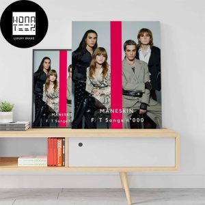 Maneskin Honey-Are u Coming Acoustic Version At The First Take Fan Gifts Home Decor Poster Canvas