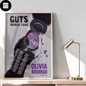 Olivia Rodrigo Guts World Tour Begin On February 23 2024 Fan Gifts Home Decor Poster Canvas