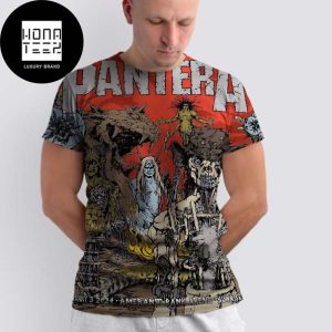 Pantera Tour February 3 2024 Amerant Bank Arena Sunrise Florida Cowboys Skull Fan Gifts All Over Print Shirt