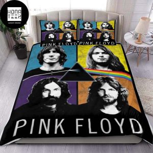 Pink Floyd Member Portrait King Bedding Set