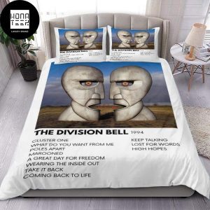 Pink Floyd The Division Bell 1994 King Bedding Set