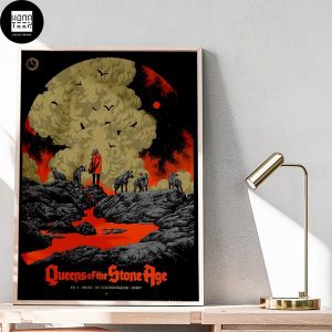 Queens Of The Stone Age Feb 22 2024 Sydney Night Two The Hordern Pavilion Fan Gifts Home Decor Poster Canvas